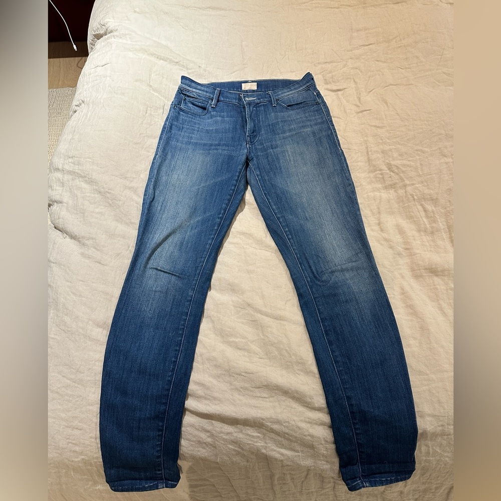 MOTHER Women's Skinny Jeans - Blue
